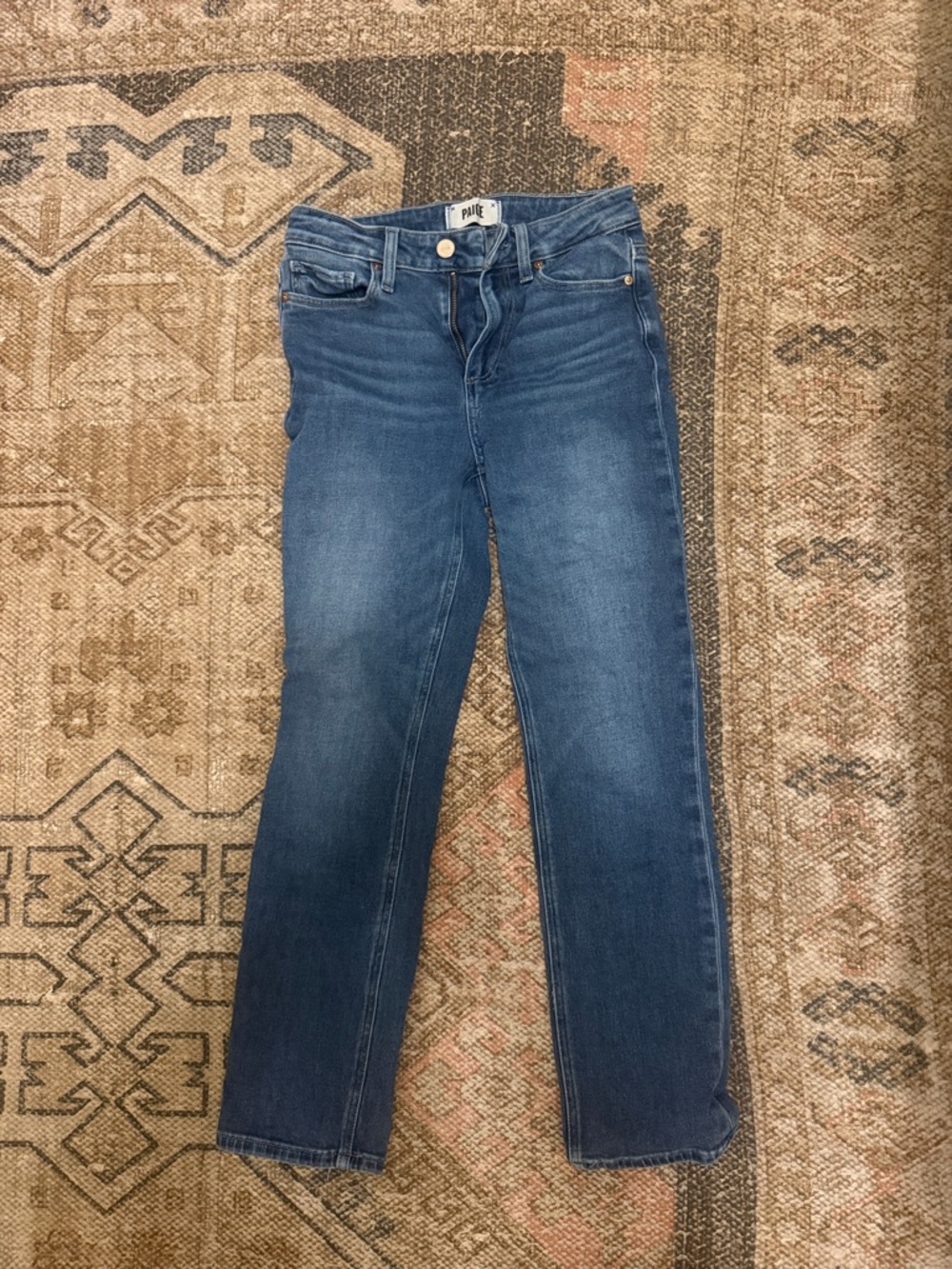 PAIGE Jeans in Medium Blue Wash